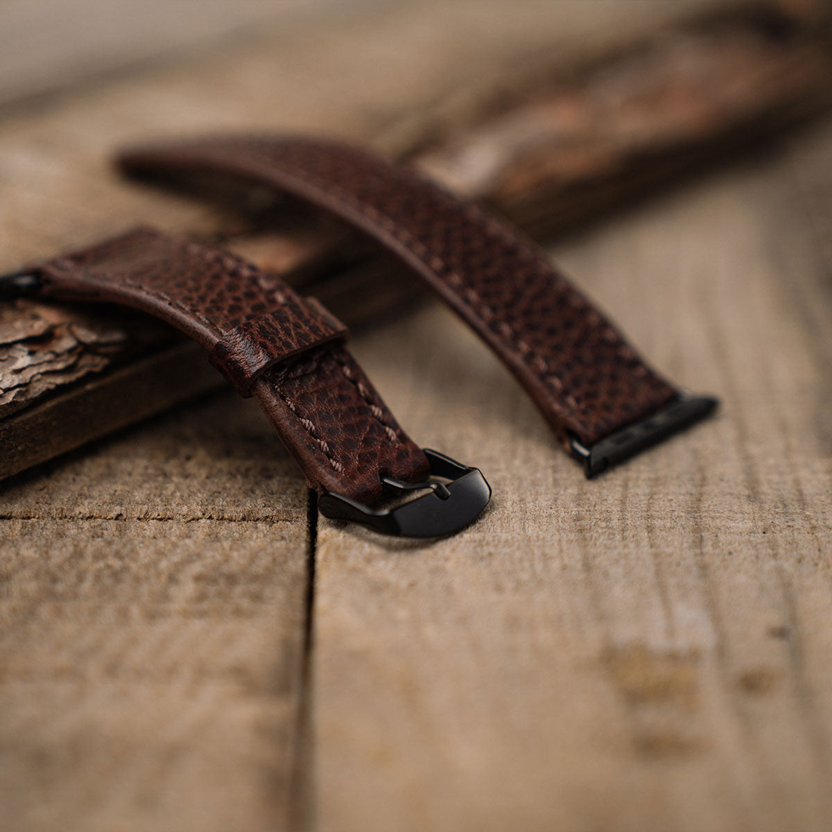 καφε ζαγρε δερματινο λουρακι για applewatch