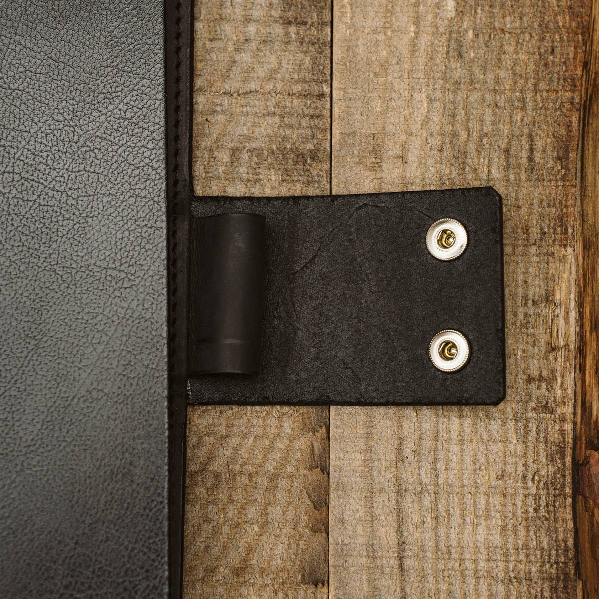 Leather case with A5 notebook - Crazy Horse