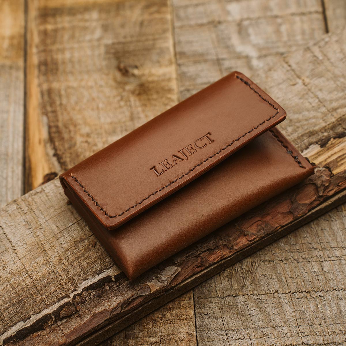 Handmade Leather Card Case "Magnum"
