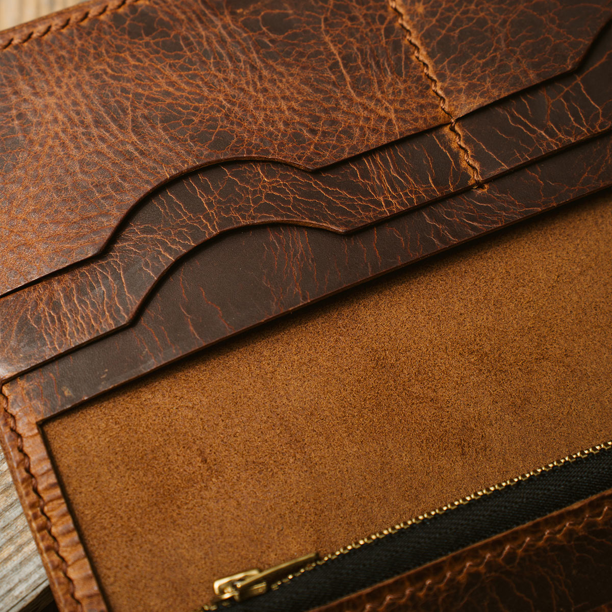 Δερματινο πορτοφολι Long